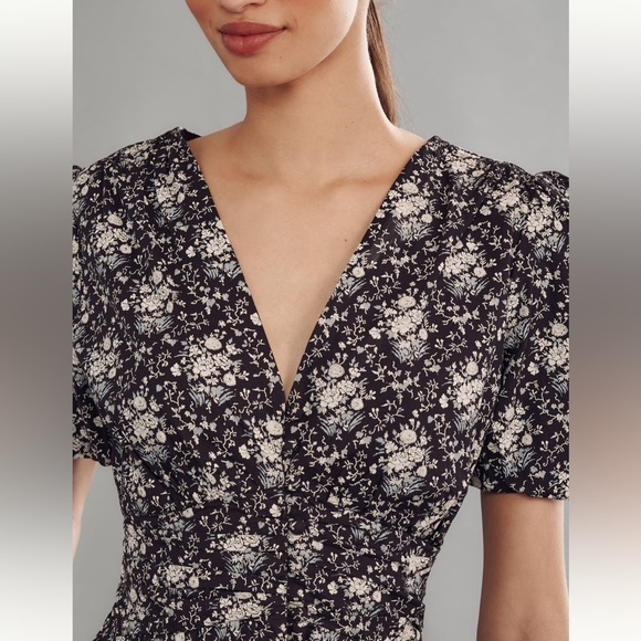 Anthropologie The Katerina Button-Front Romper - Picture 2 of 4